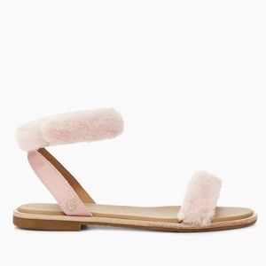 Brand New UGG fluff sandals in LA sunset! 8.5